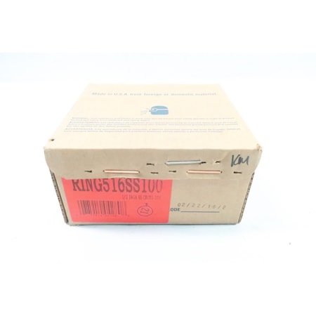 Stanley Box Of 10000 1/2in 16Ga Stainless Staples Other Metalworking Tools & Consumable RING516SS100